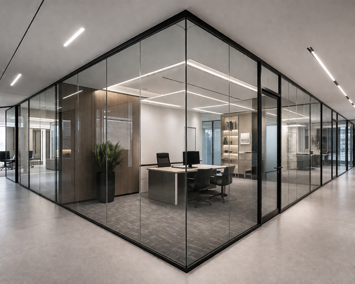 WHY CHOOSE US - FIXED GLASS PARTITION