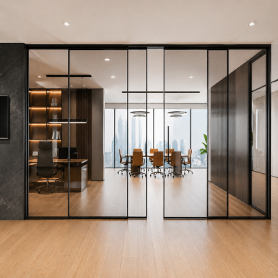 office glass partition