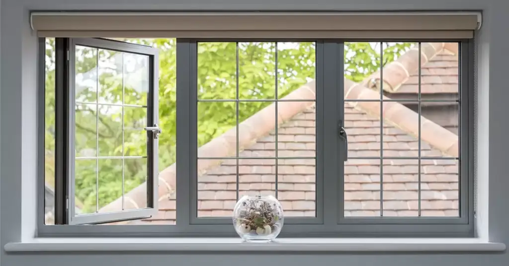 trendy inovative system aluminium windows design 
