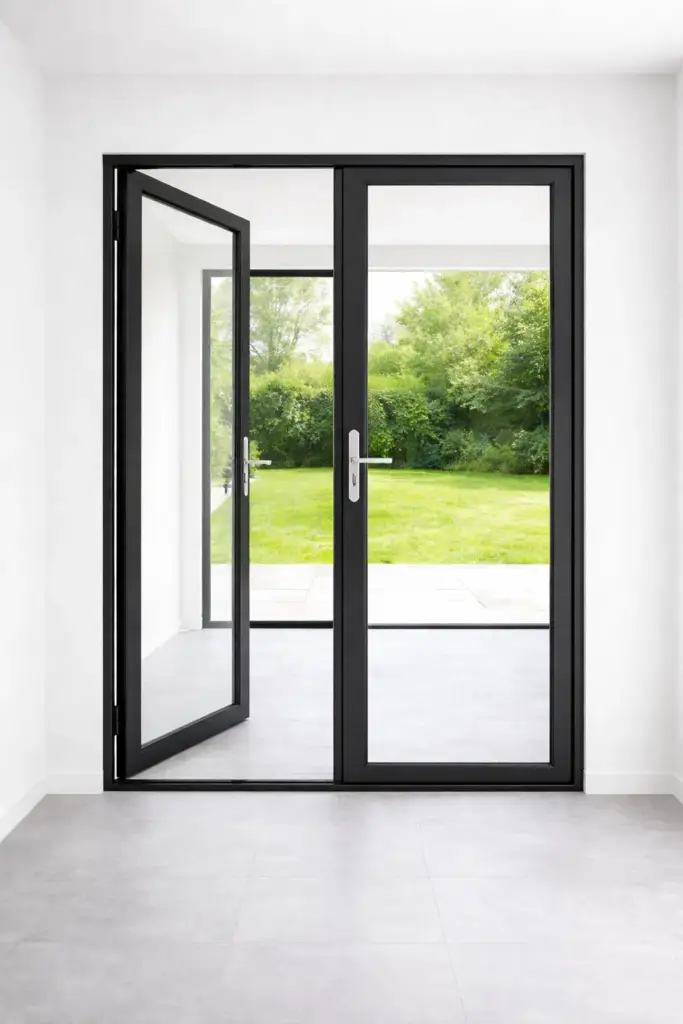 system aluminium casement windows desings ideas in modern homes
